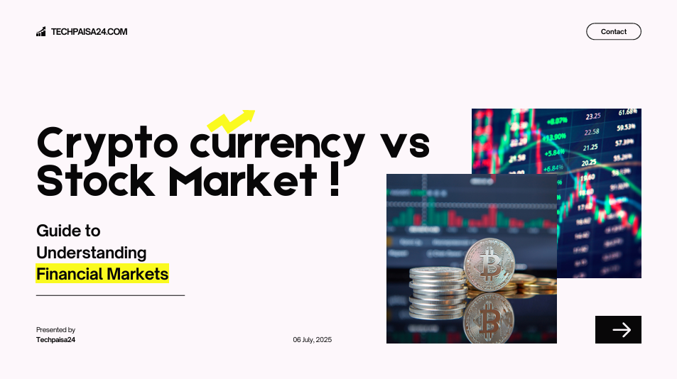 Crypto vs stock market